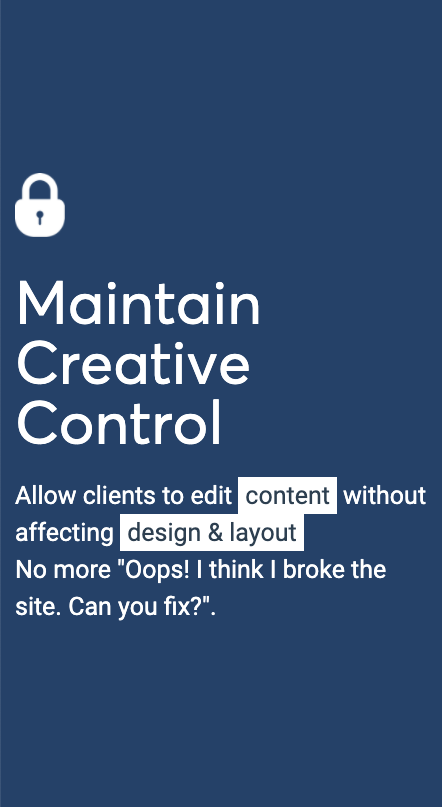 Editmode gallery image