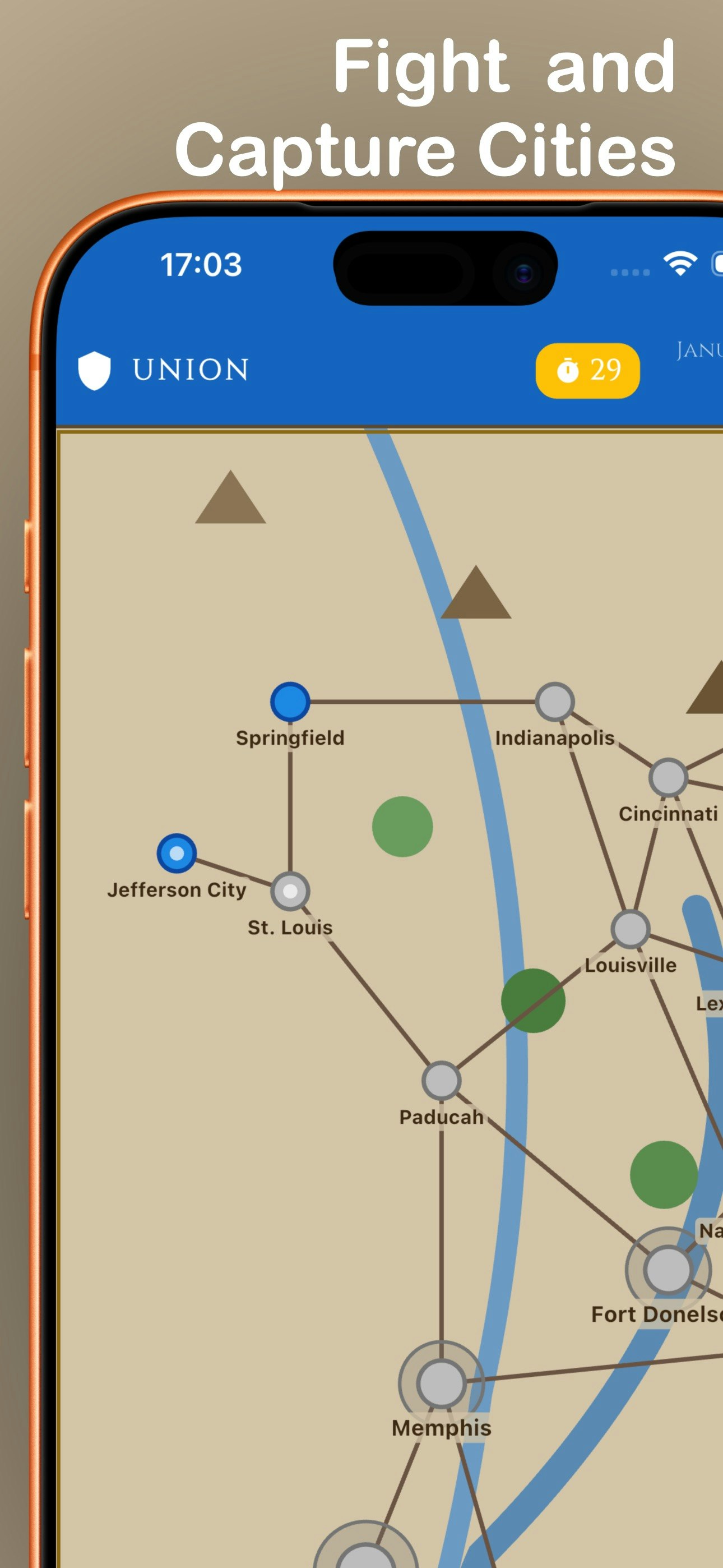 Union & Confederate: 1861  - Screenshot 3 showing product features and functionality
