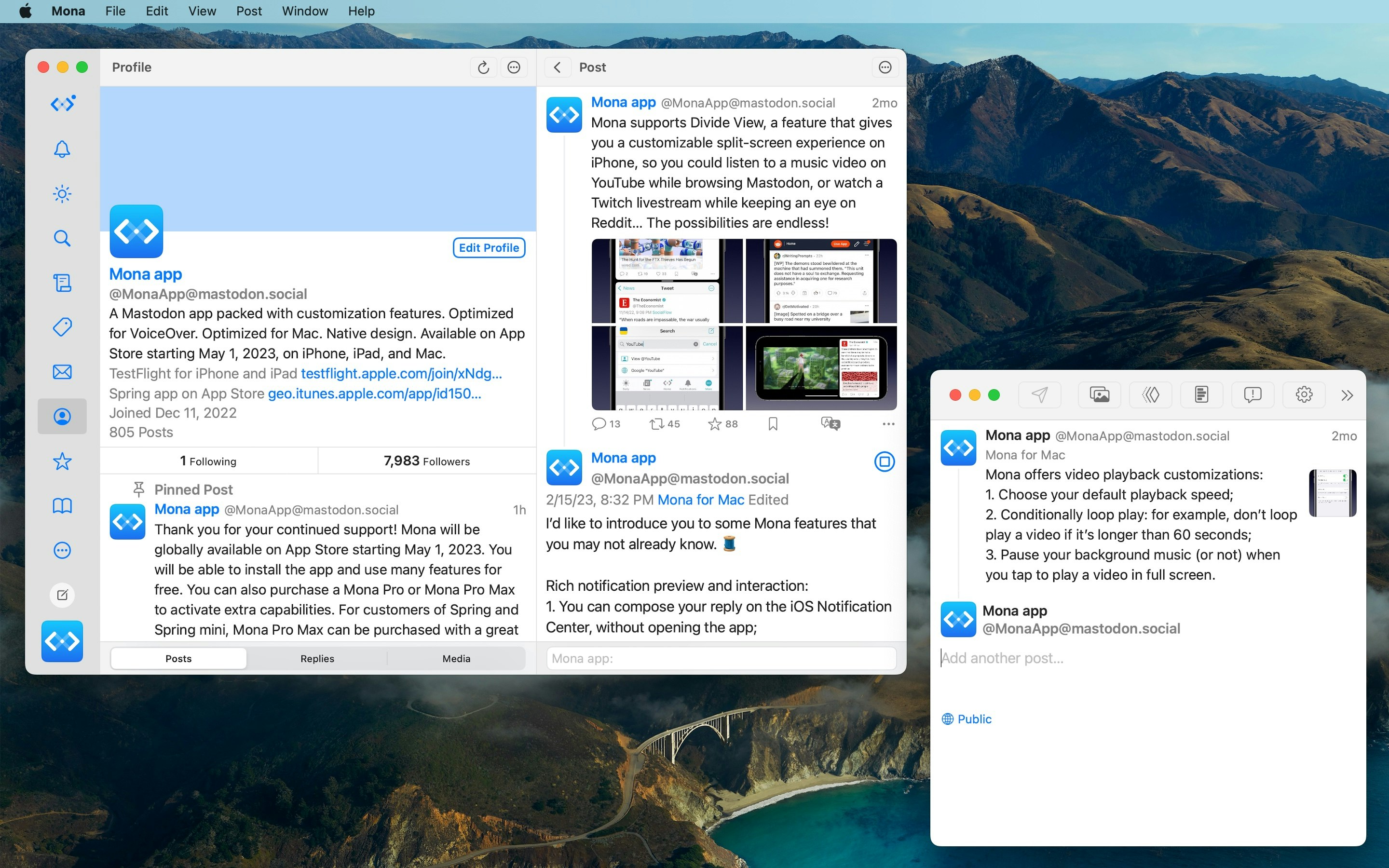 Mona para Mastodon media 2