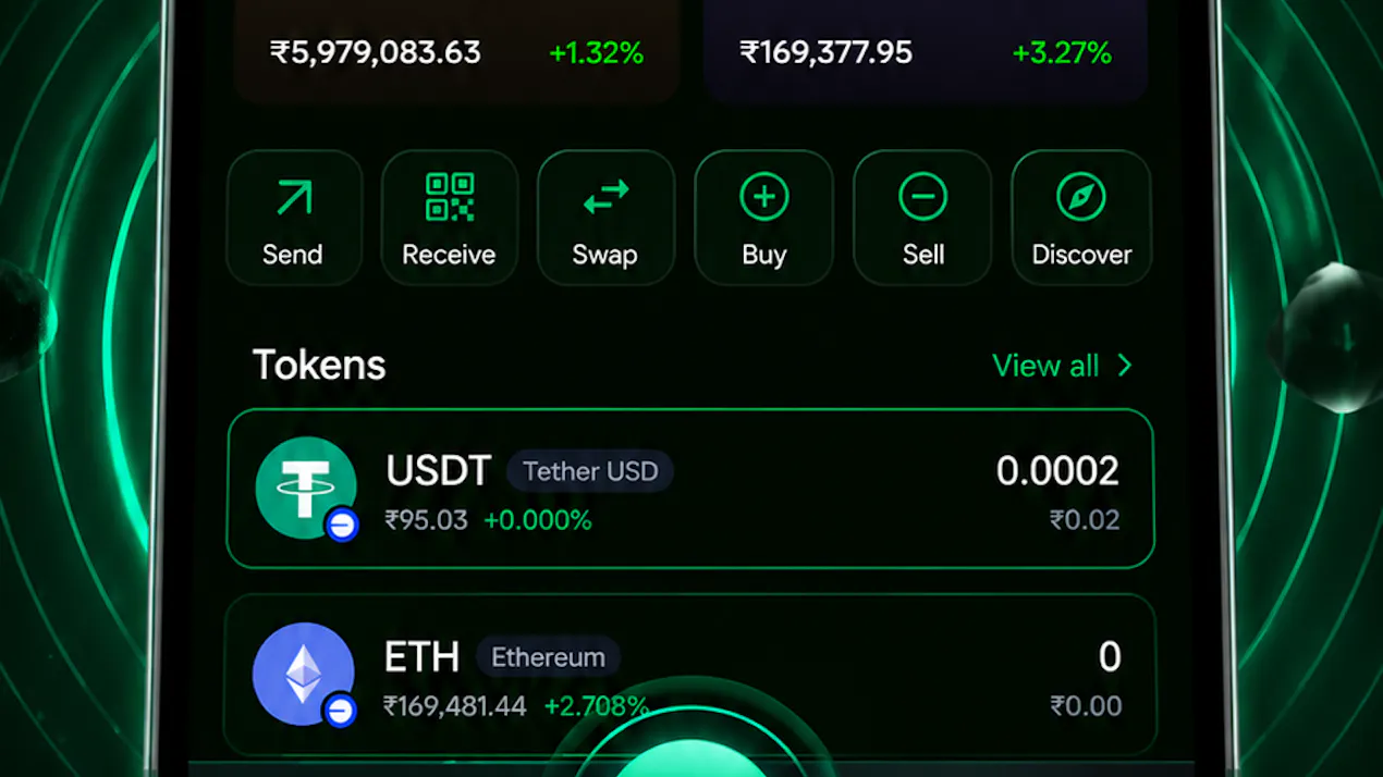 GloFi — AI Crypto Wallet product