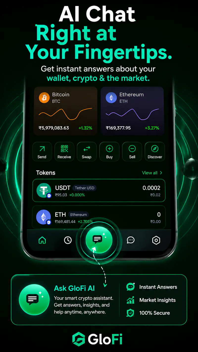GloFi — AI Crypto Wallet screenshot 2