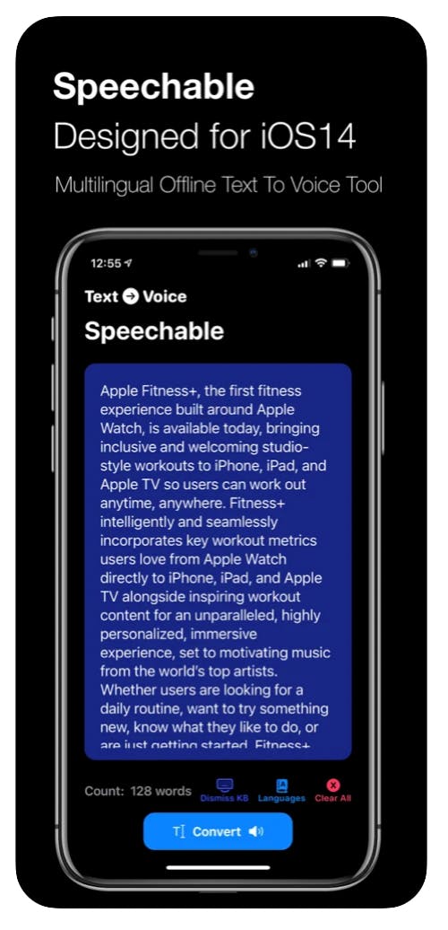 Speechable - Multilingual text-to-speech app | Product Hunt