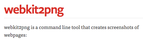 WebKit2PNG