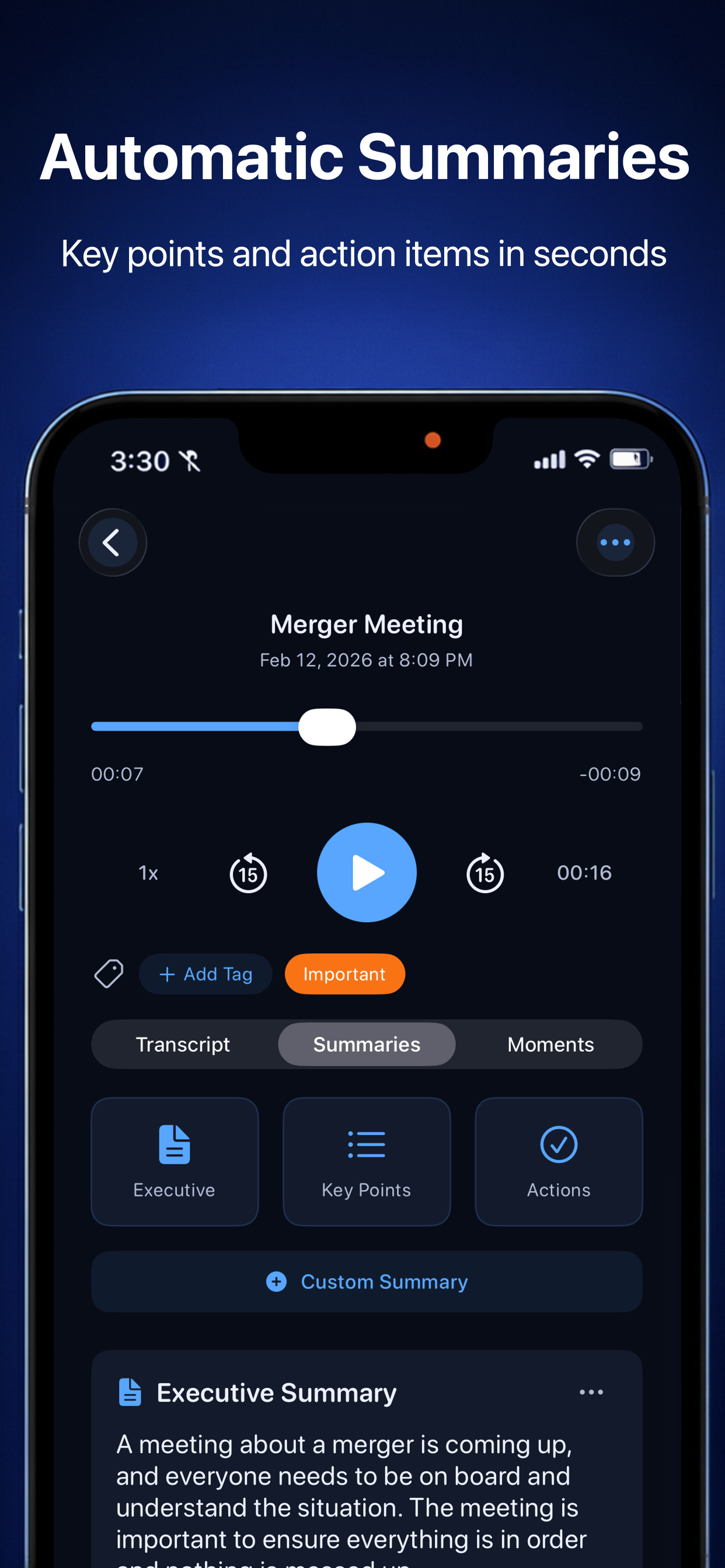 Local Voice Notes - Screenshot 2 showing product features and functionality