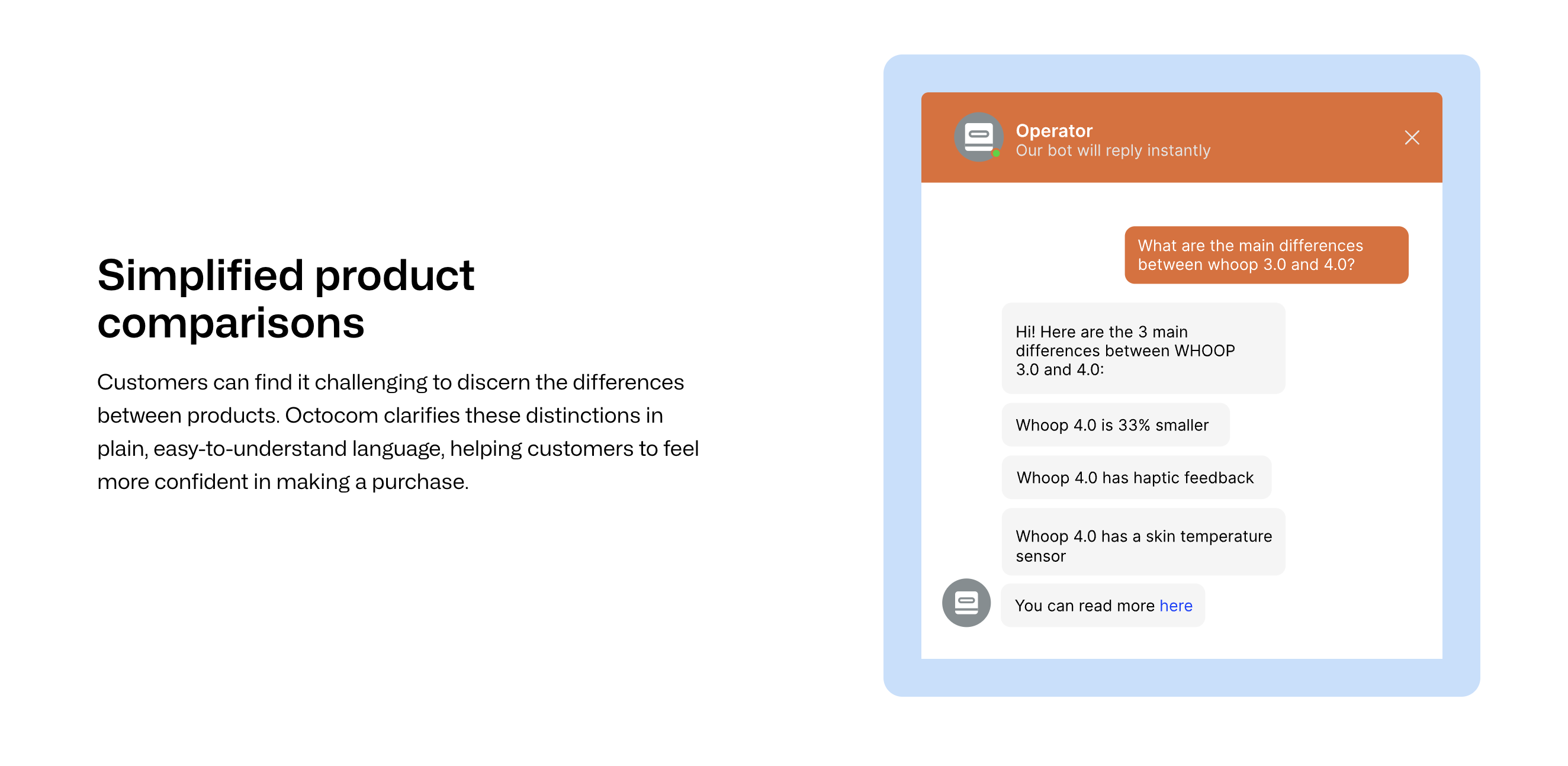 Octocom - Chatbot ที่ขับเคลื่อนด้วย GPT สำหรับ SMEs อีคอมเมิร์ซเพื่อเพิ่มยอดขายของคุณ media 5