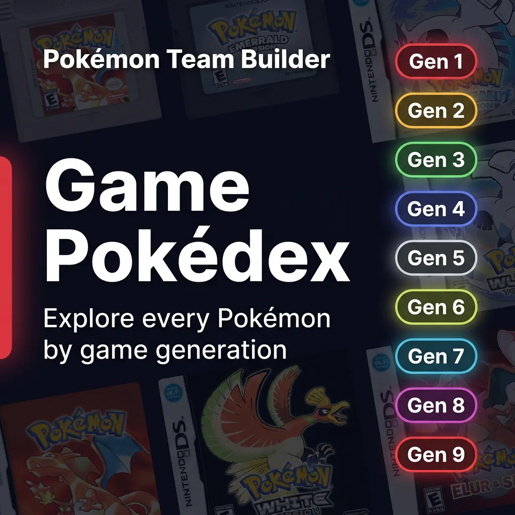 Pokémon Team Builder gallery image