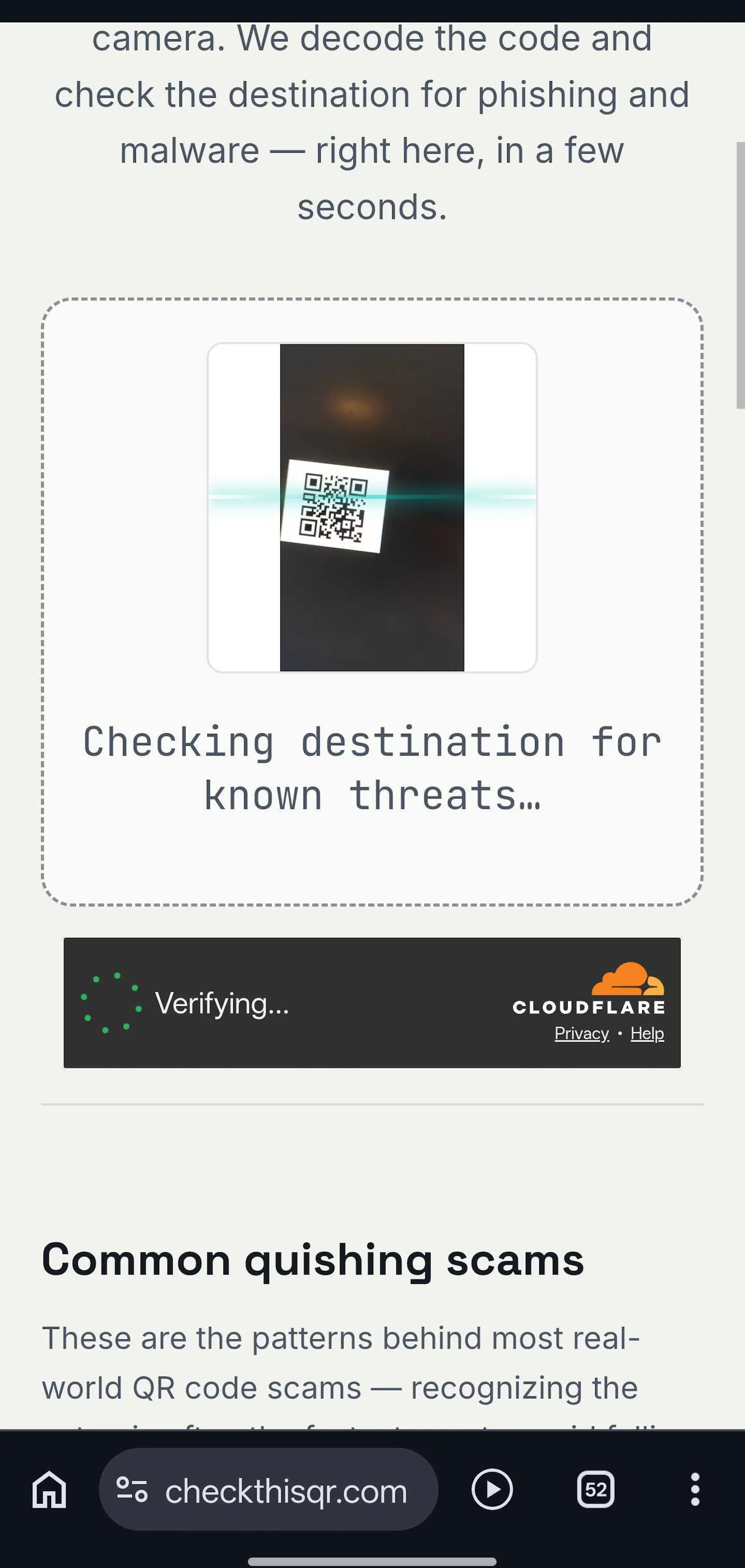 CheckThisQR screenshot 2