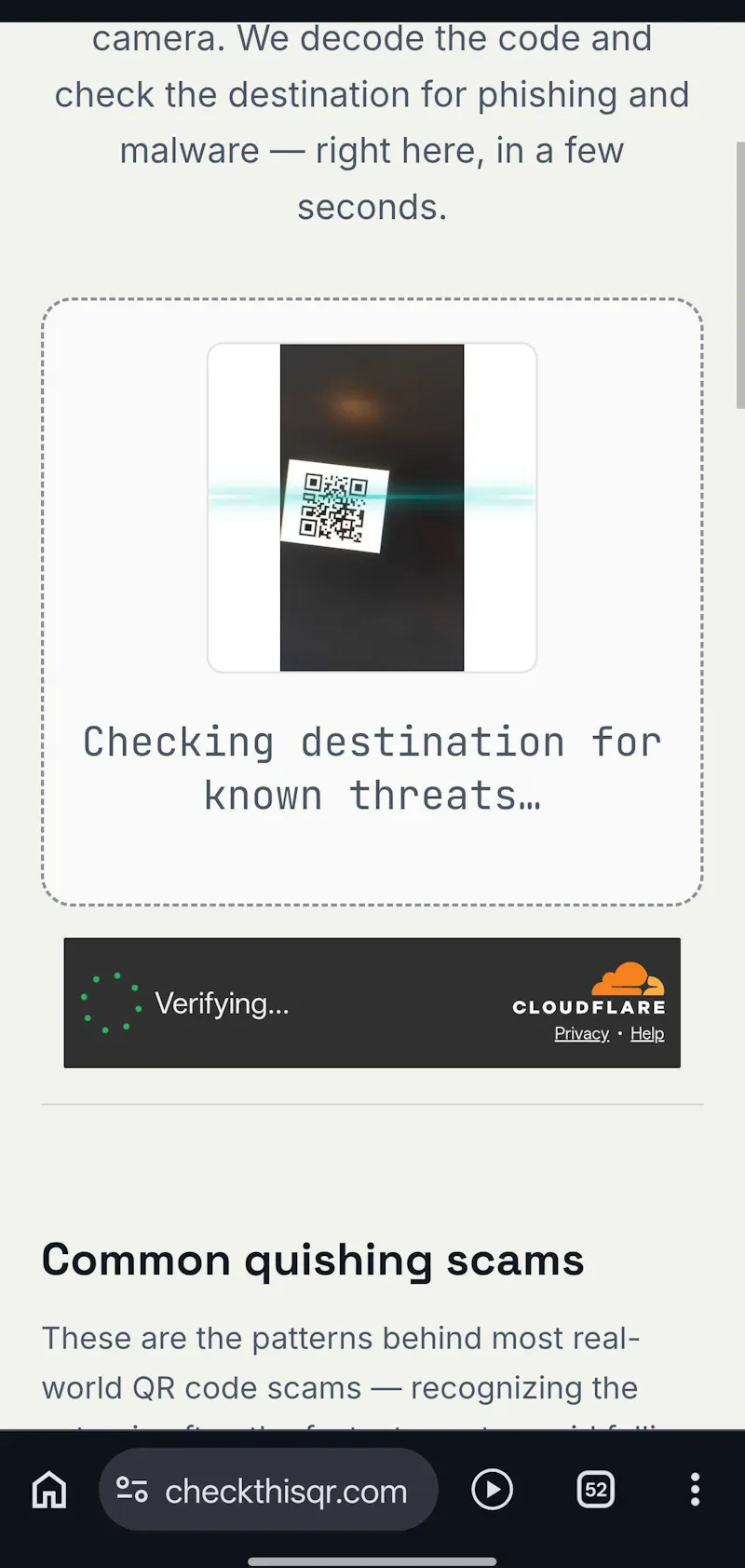 CheckThisQR screenshot 2
