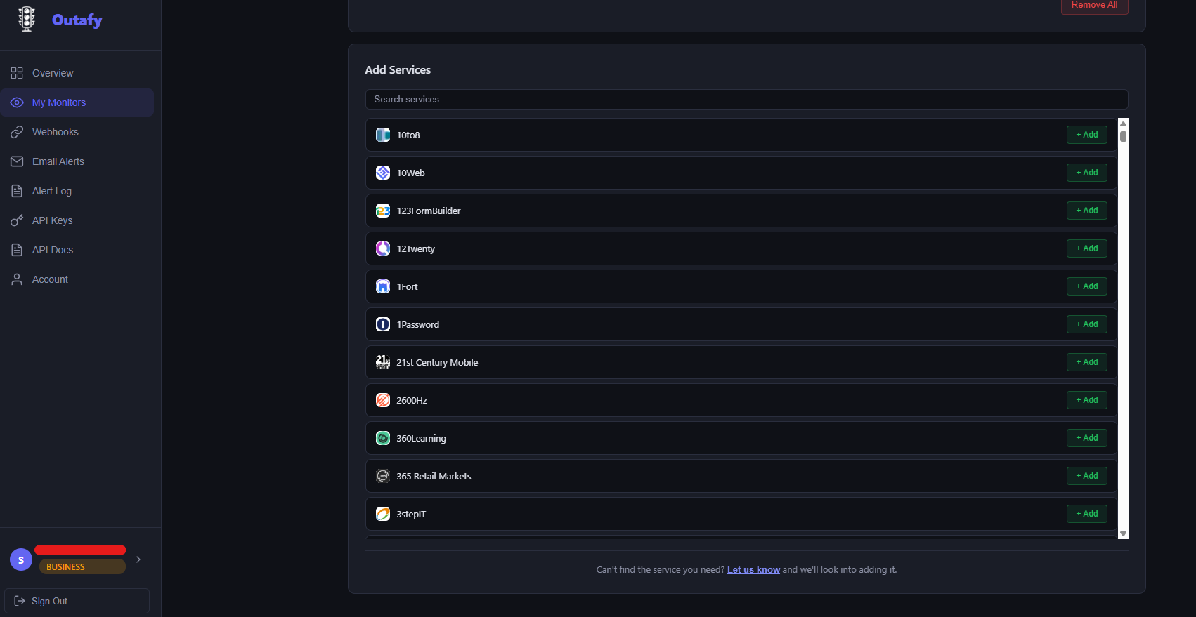 Outafy gallery image
