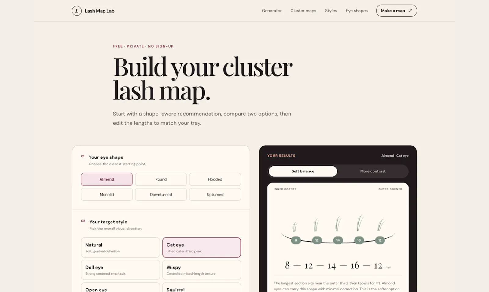 Lash Map Lab screenshot 1