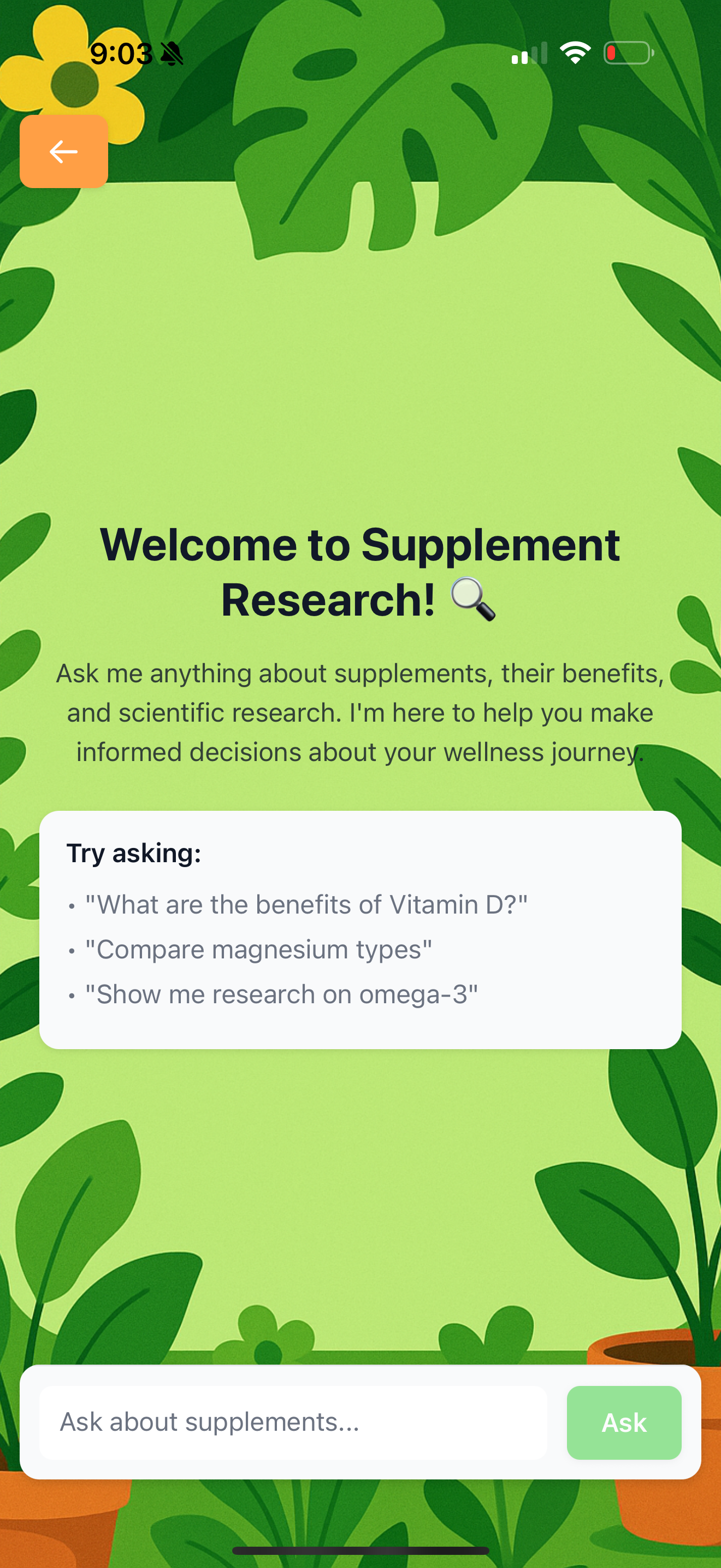 FeelWell - AI-powered app for personalized supplement plans media 4