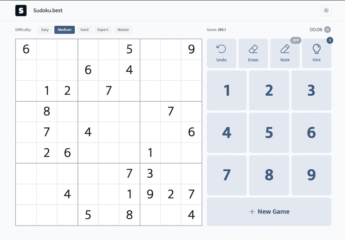 Media Sudoku.best 2