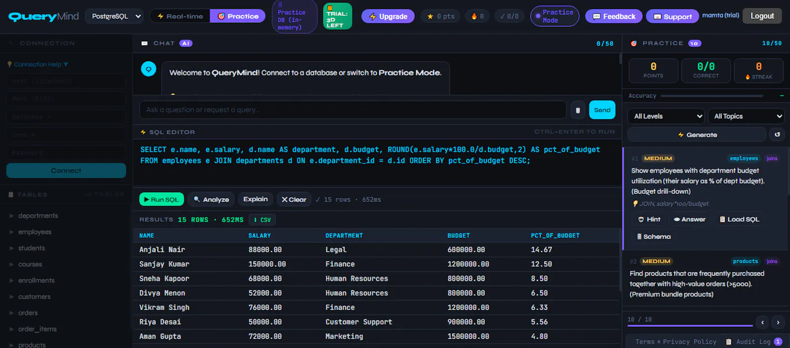 Mukesh AI Tools-Student-Corner&QueryMind screenshot 3