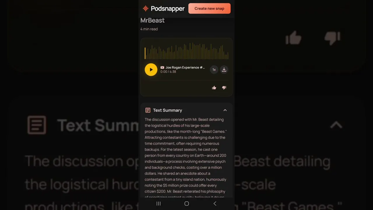 Podsnapper gallery image