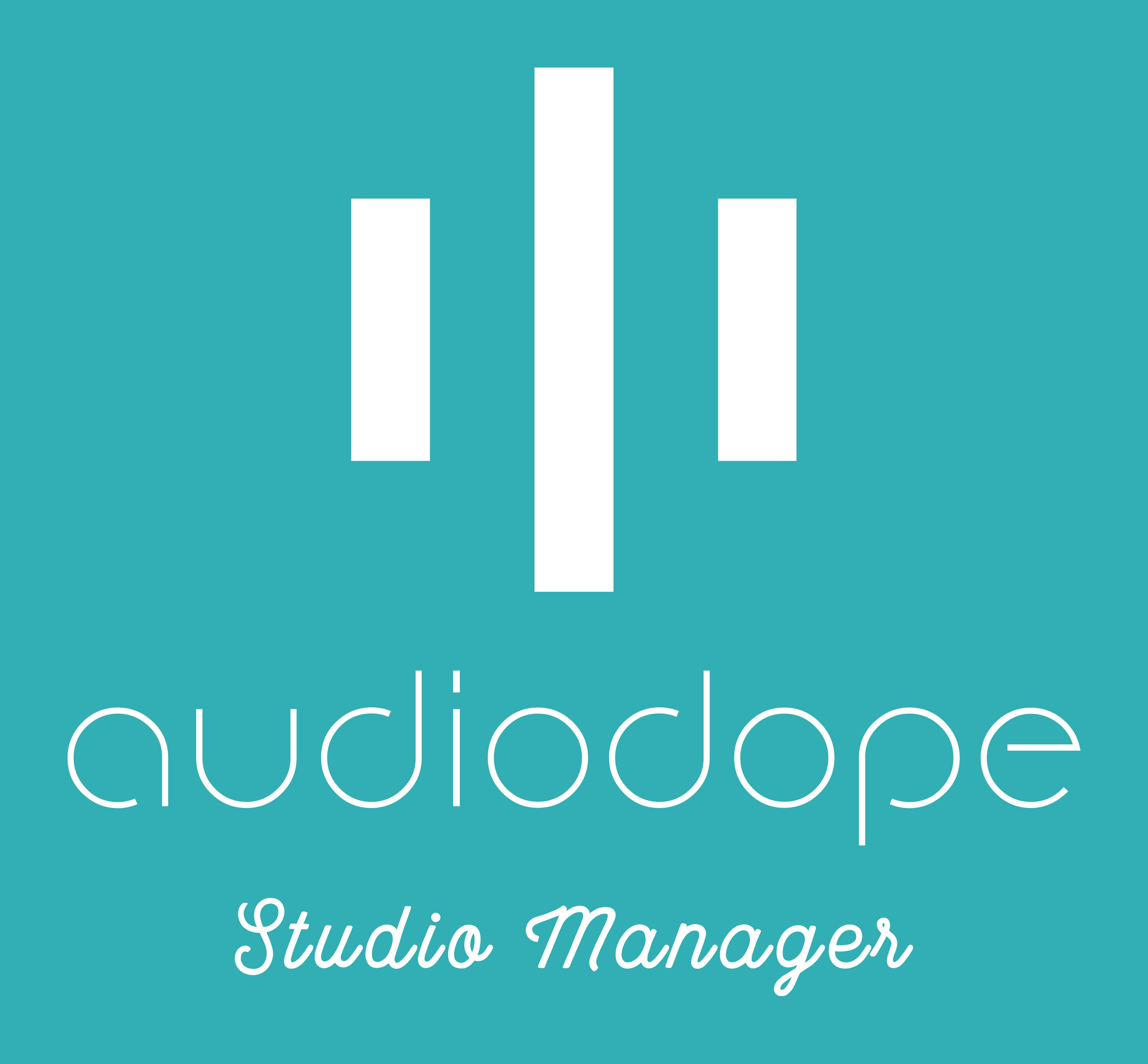 AudioDope Studio Manager