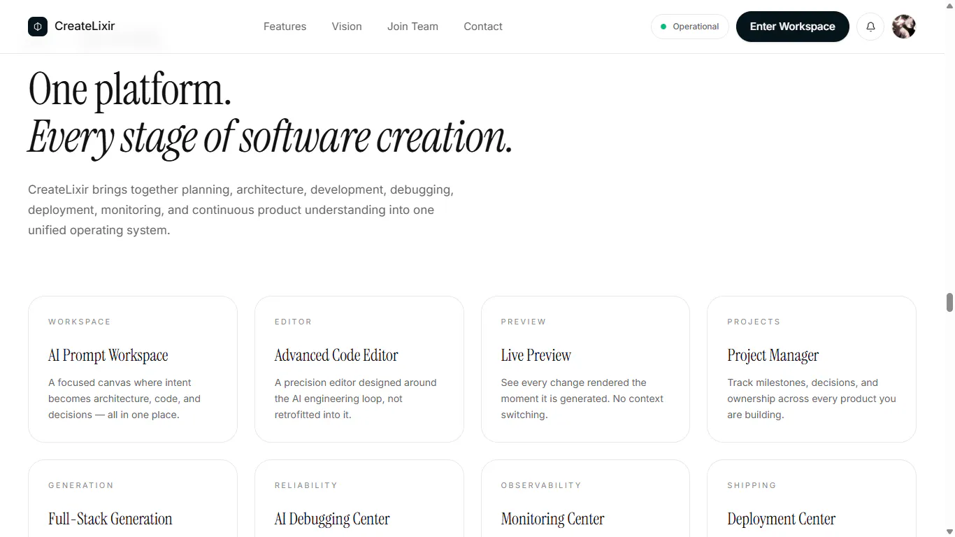CreateLixir screenshot