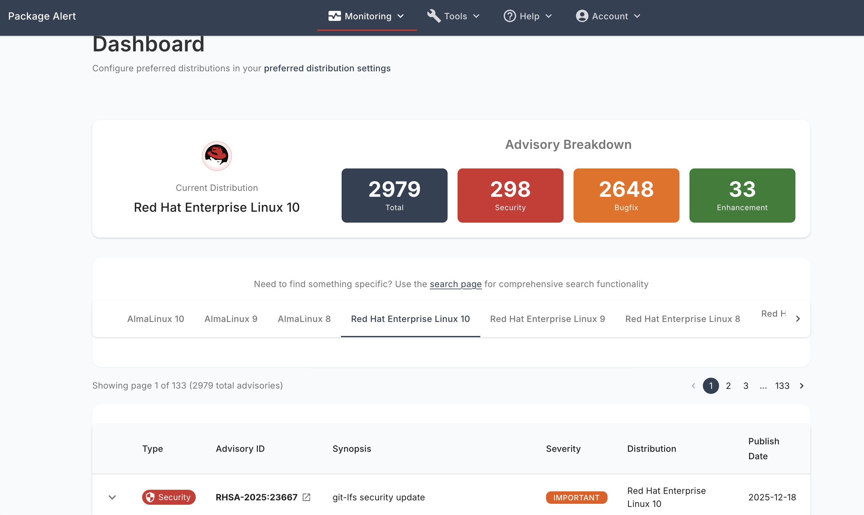 Package Alert gallery image