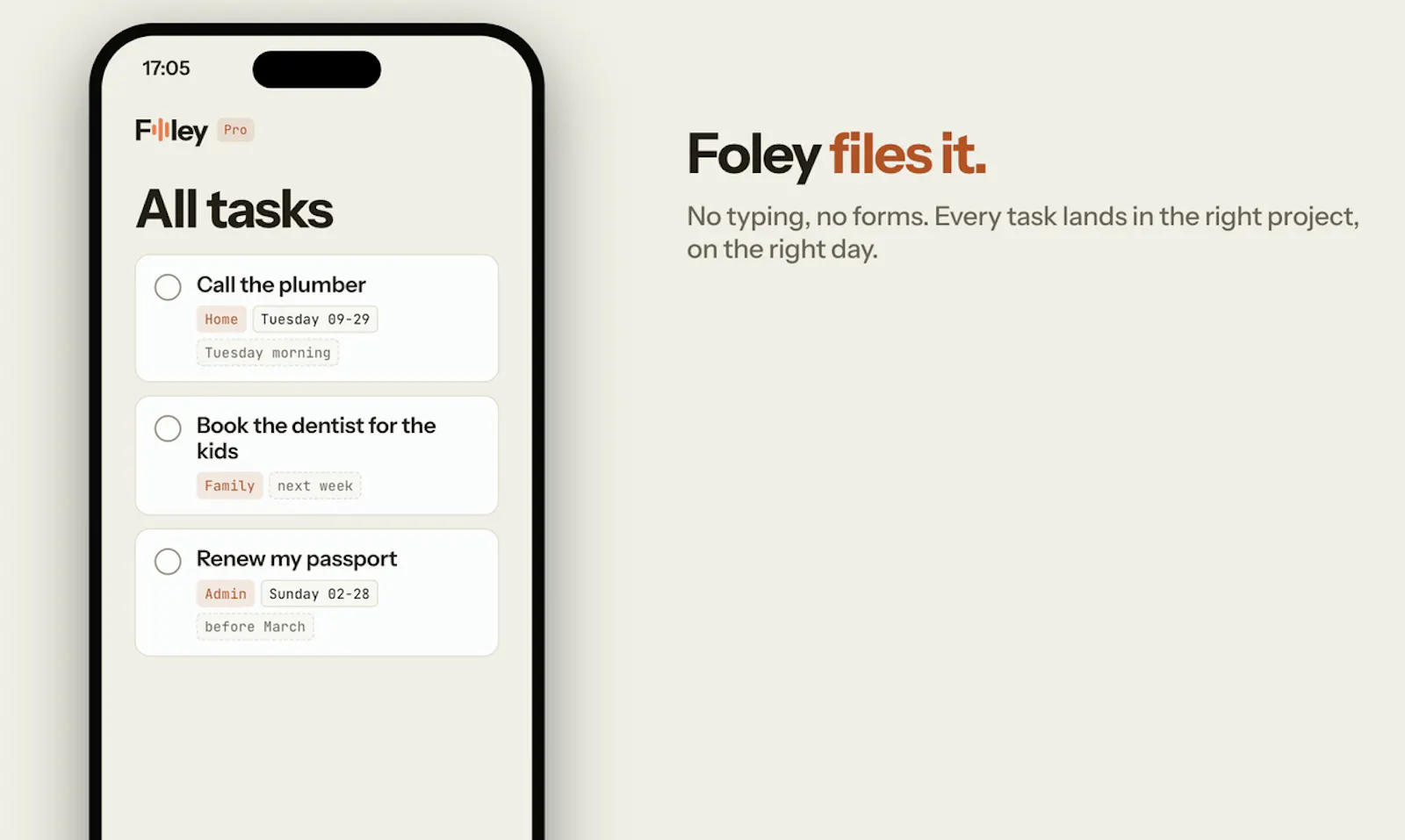 Foley screenshot 1