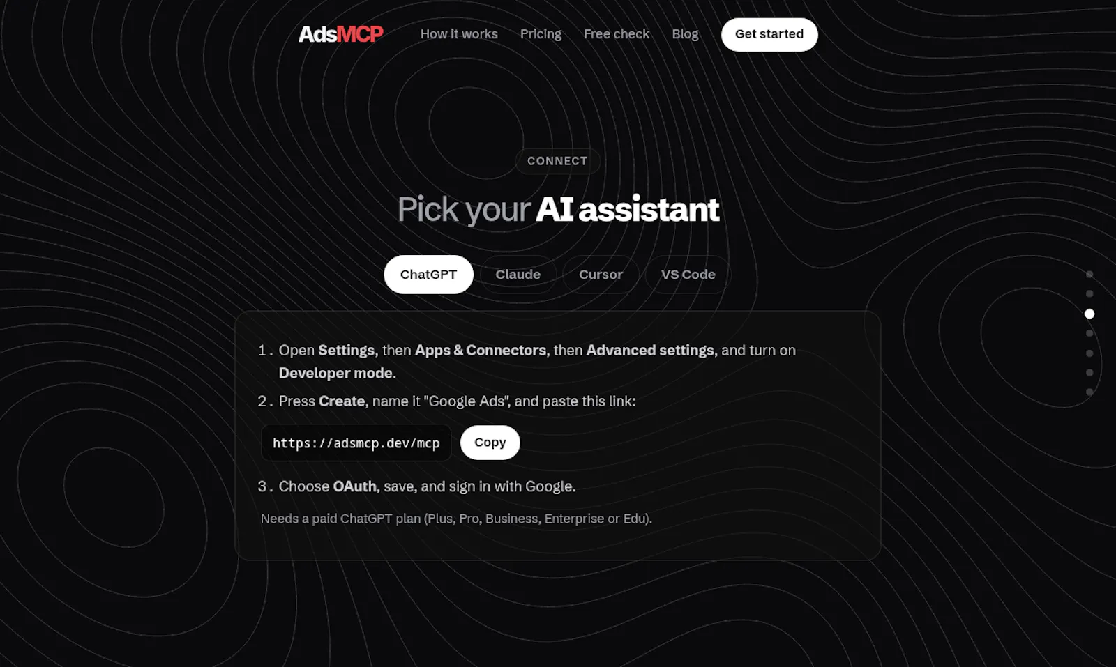 Ads MCP screenshot 2