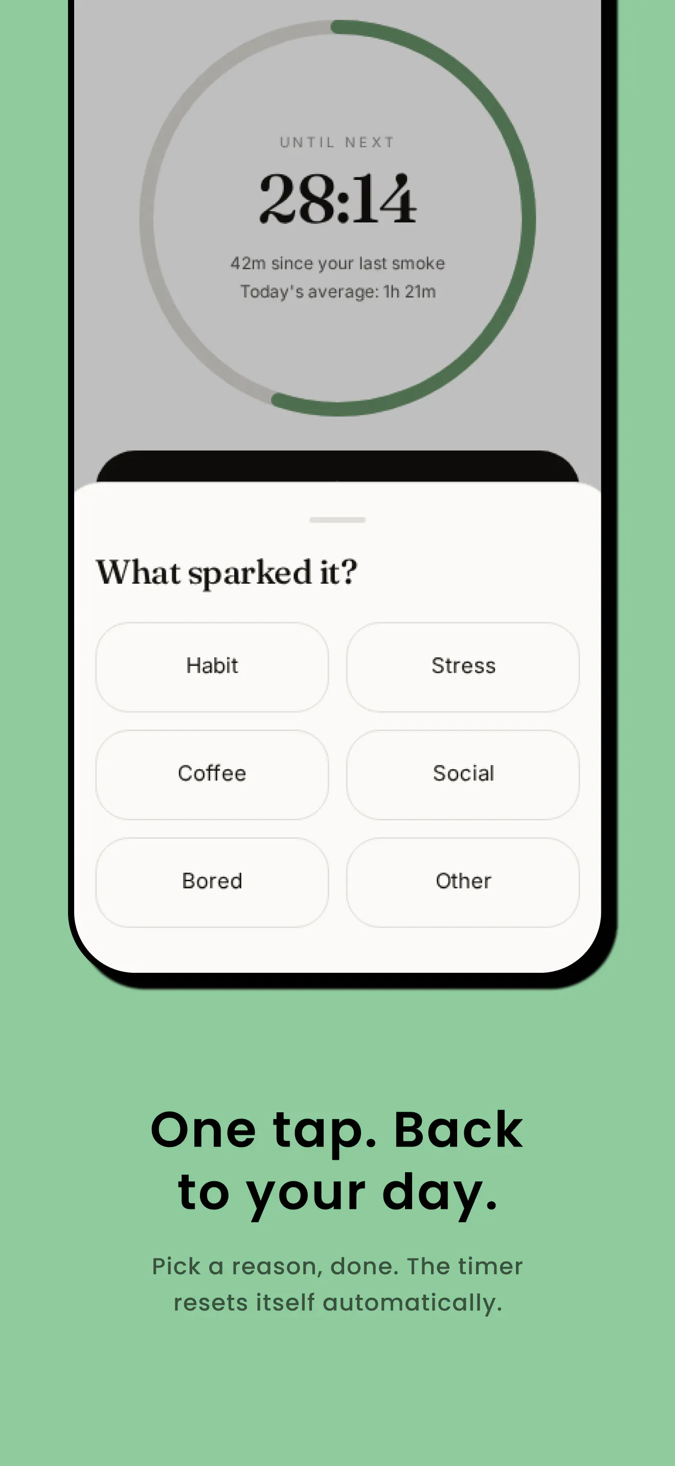 Habitime — Track Your Smoking  gallery image