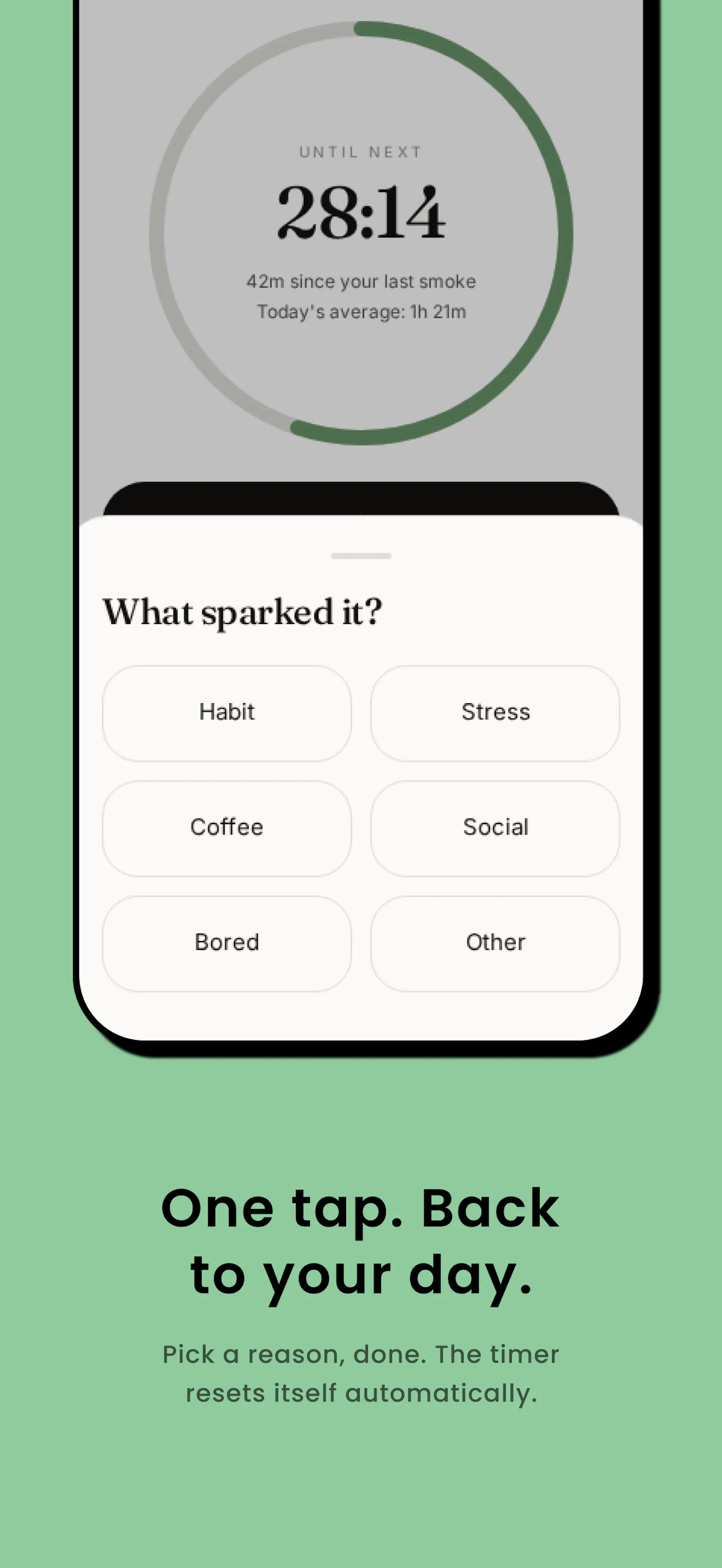 Habitime — Track Your Smoking  screenshot 1