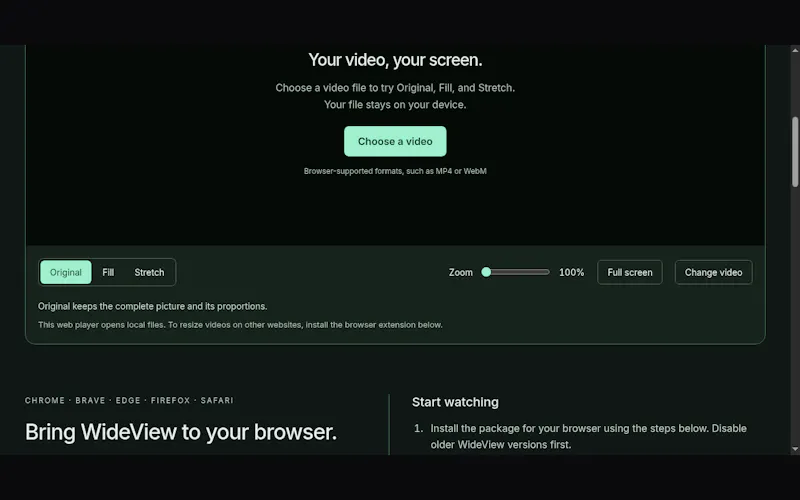 WideView screenshot 6