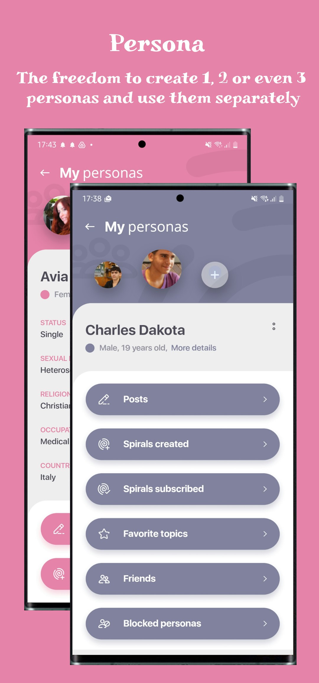 Spiral Social - New social network app inspired by Wikipedia topics media 2