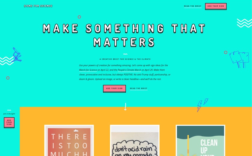 Signs for Science gallery image