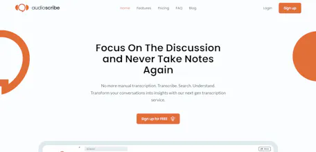 AudioScribe.io gallery image