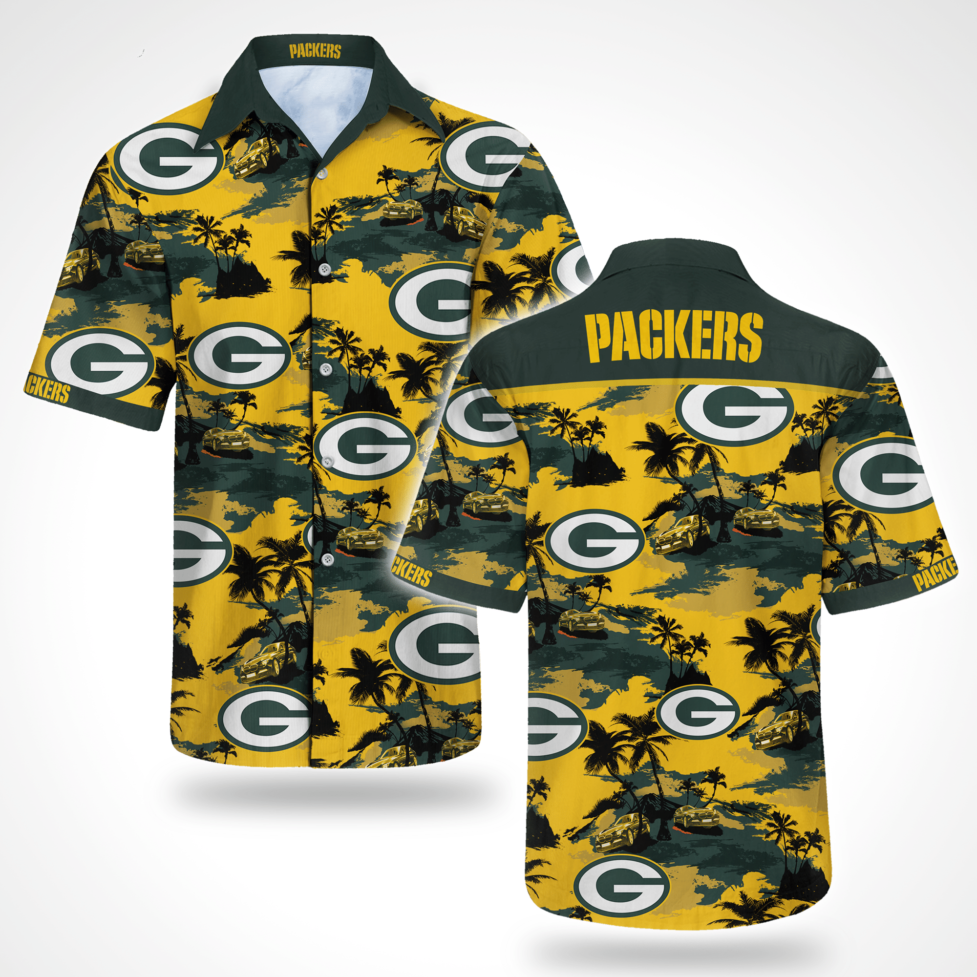 Packers Hawaiian shirt gallery image