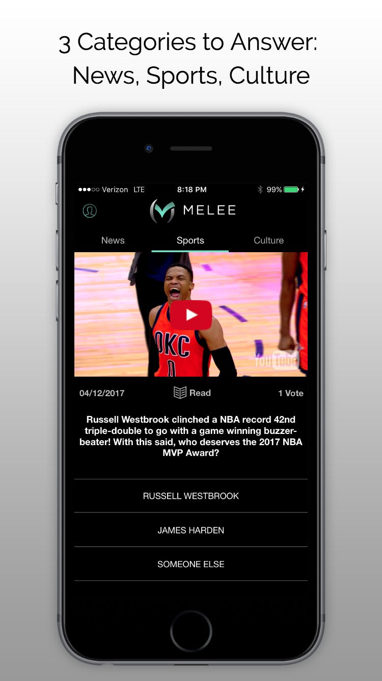 Melee App media 2
