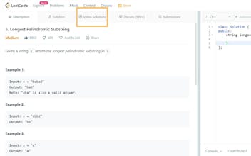 LeetCode Video Solutions gallery image