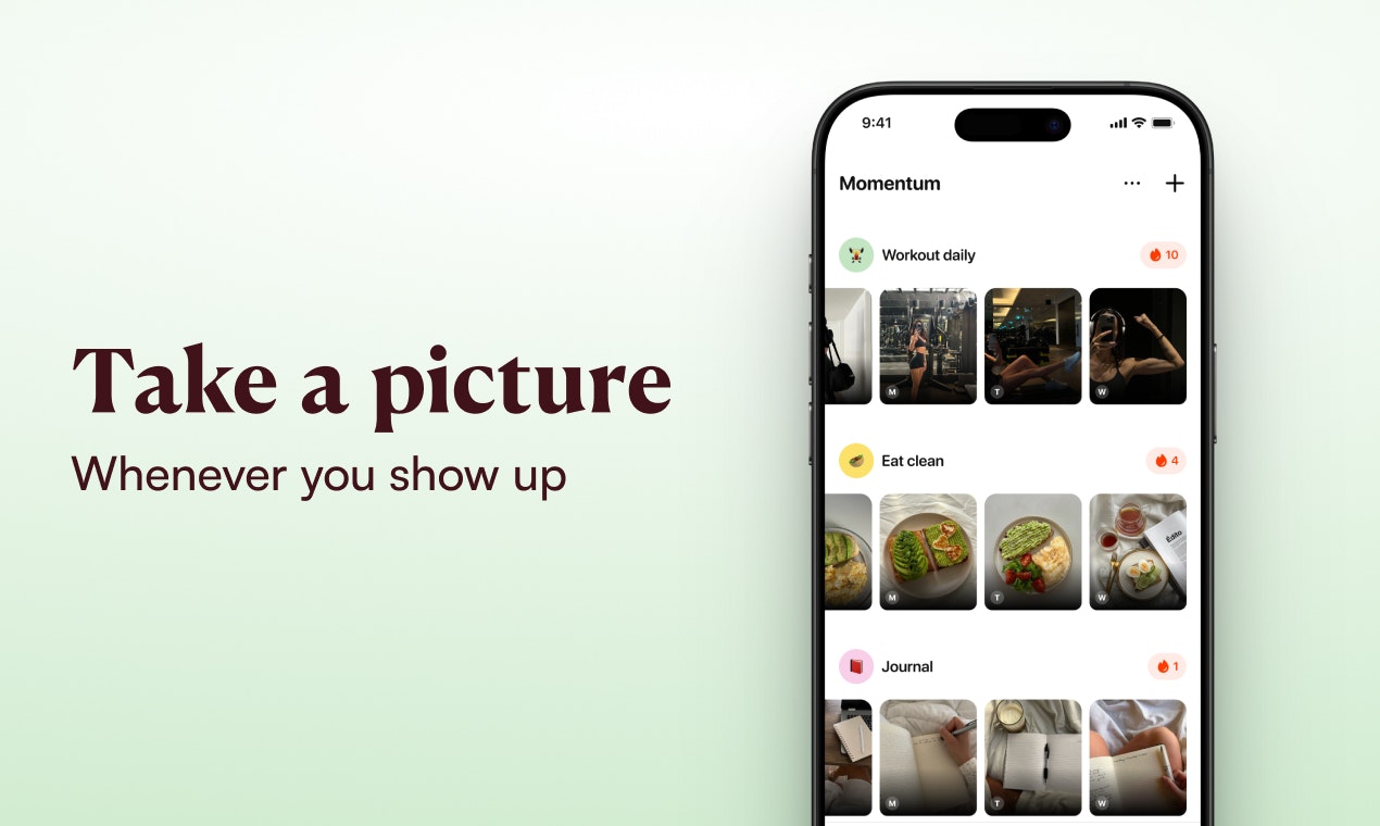 وسائط زخم لنظام التشغيل iOS - تعقب العادة الصورة 2