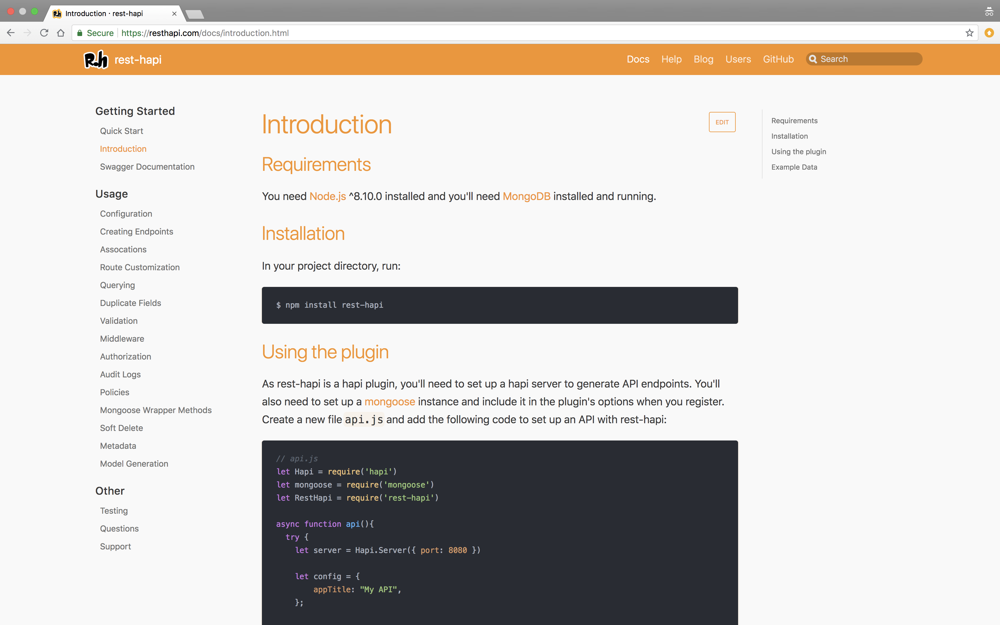 rest-hapi gallery image