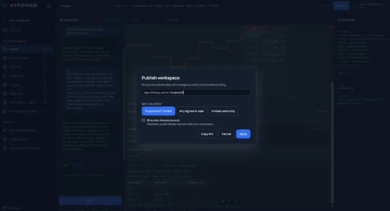 K1FORGE screenshot 3