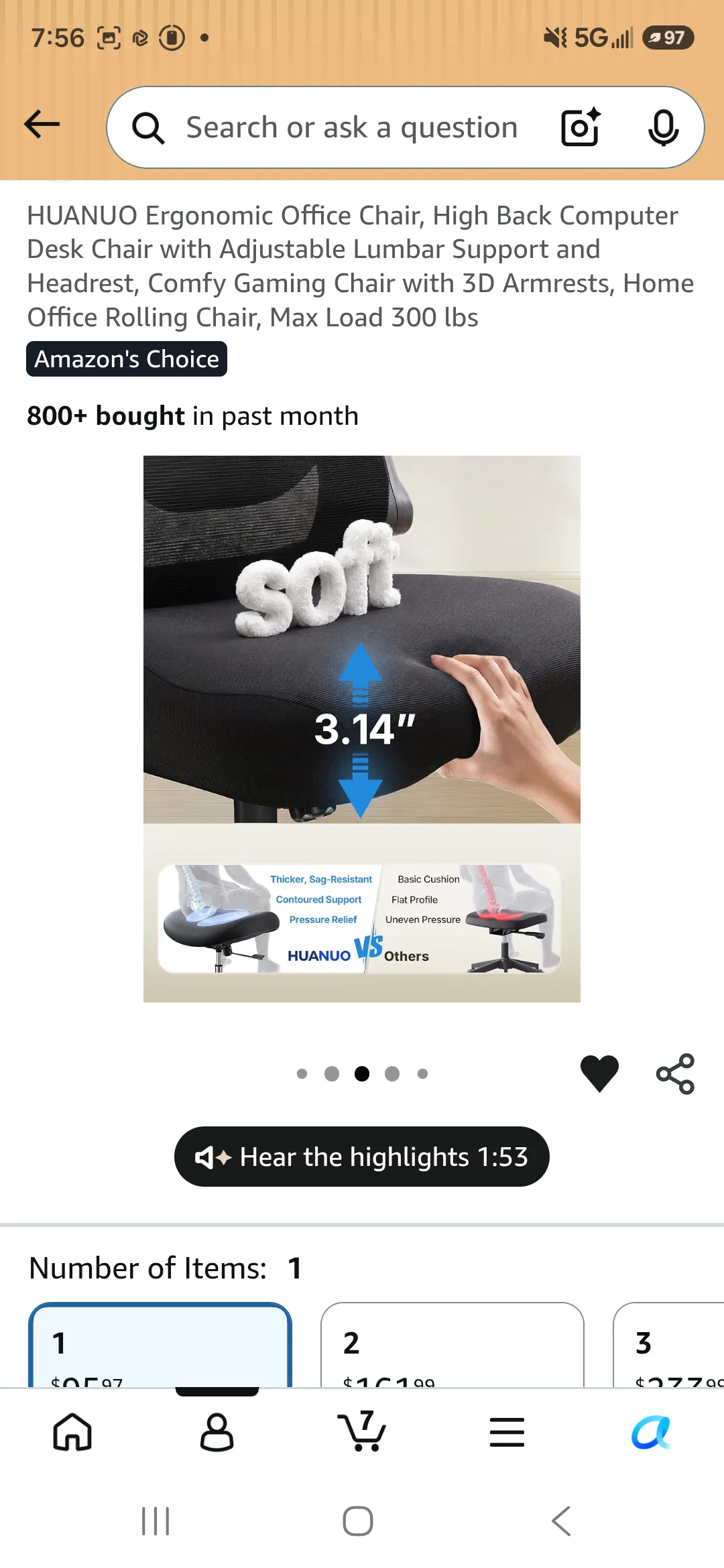 Office Gaming Chair gallery image