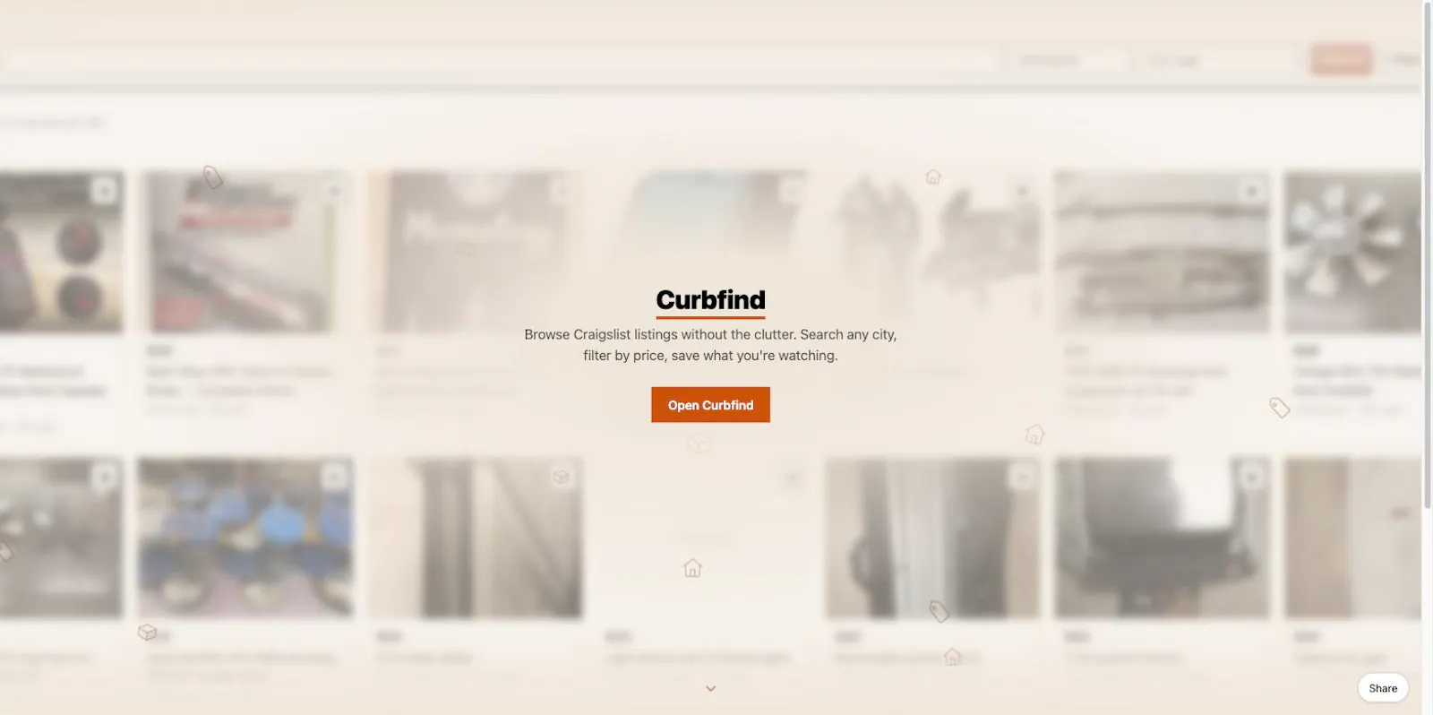 Curbfind screenshot 2