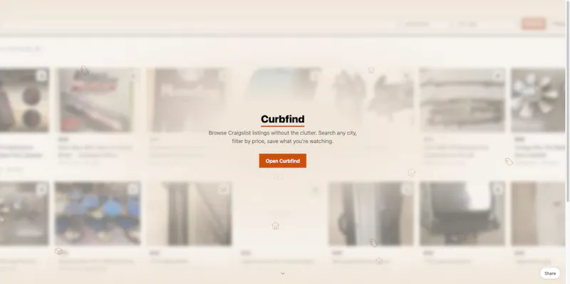 Curbfind screenshot 2