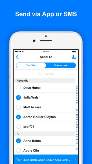 Yes/No Messenger Image