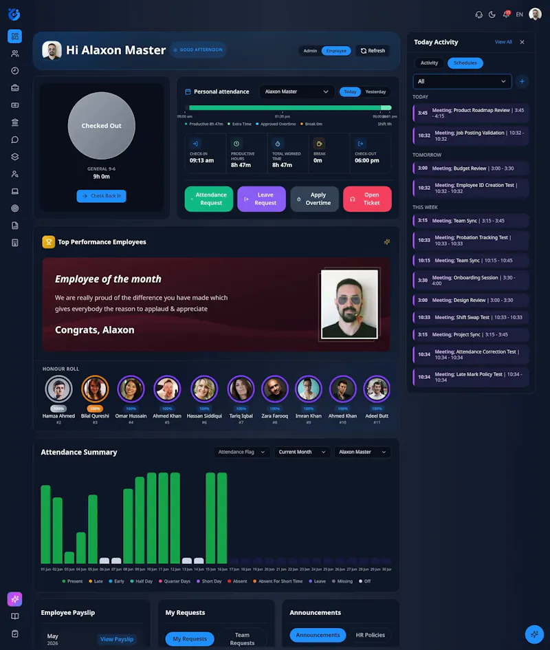 Zaffre Axon — All-in-One HR & ERP screenshot 3