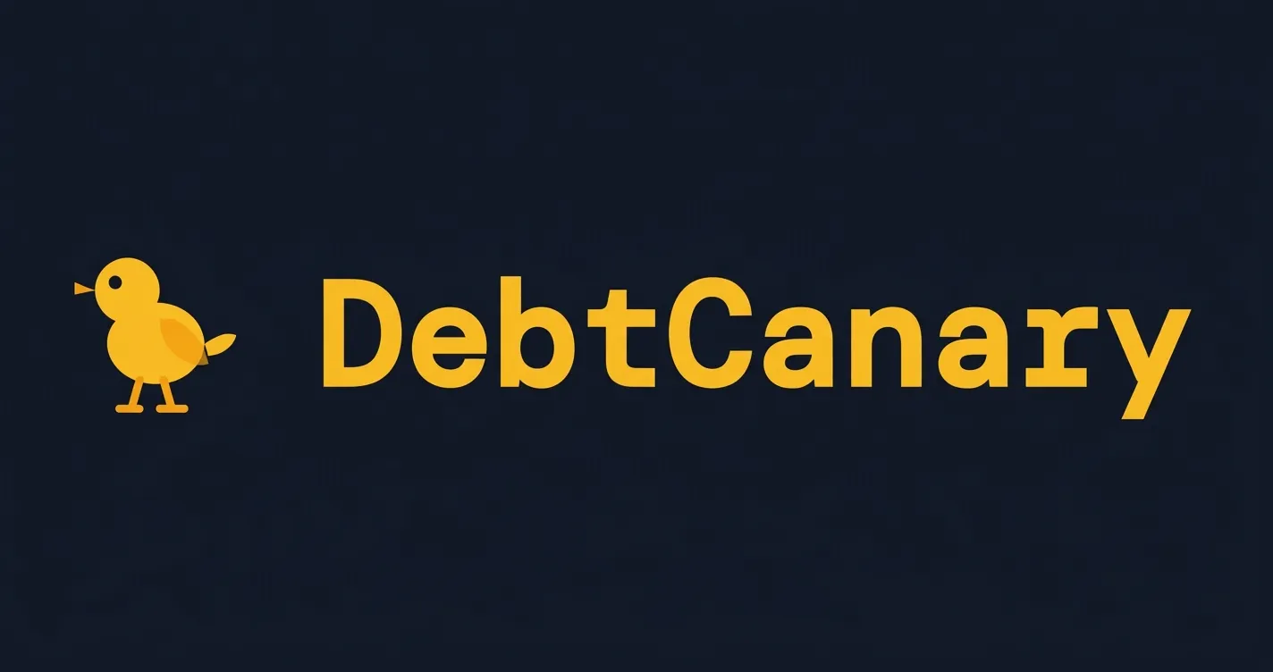 DebtCanary 제품 배너