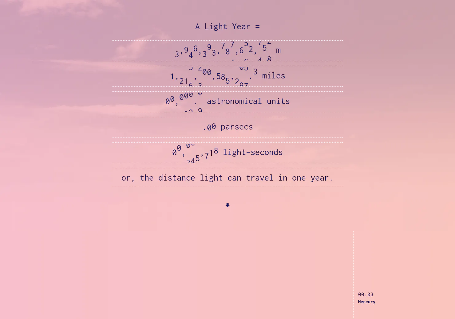 A Light Year