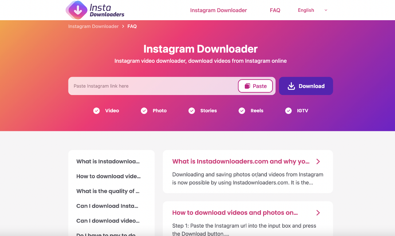 Instadownloaders media 2