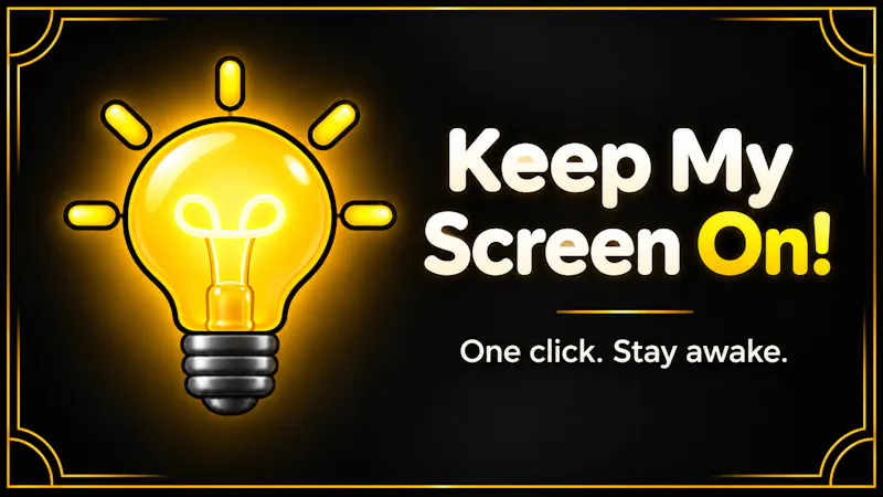 Keep My Screen On! screenshot 5