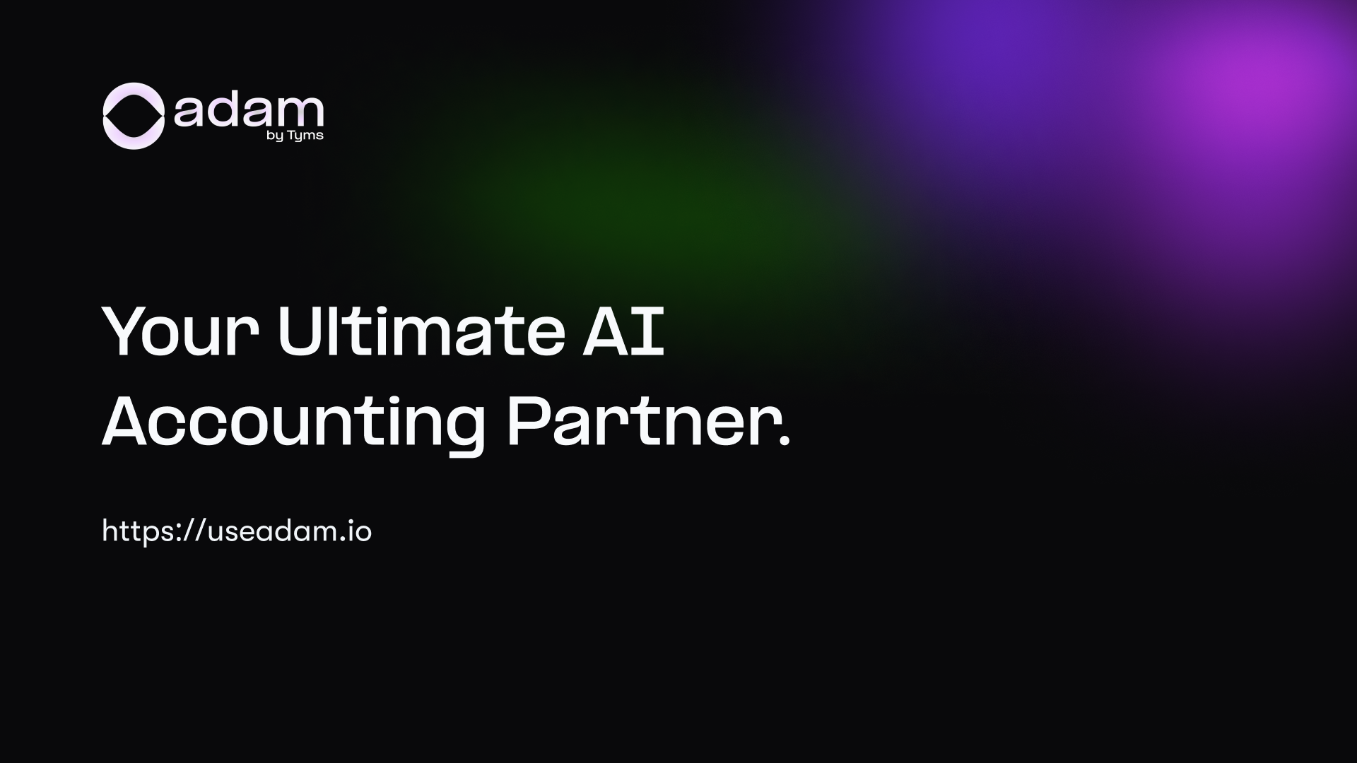 Adam by Tyms - Main product screenshot demonstrating key features and user interface