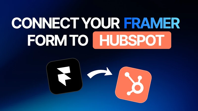 Framer Forms Connect screenshot 1 (video preview)