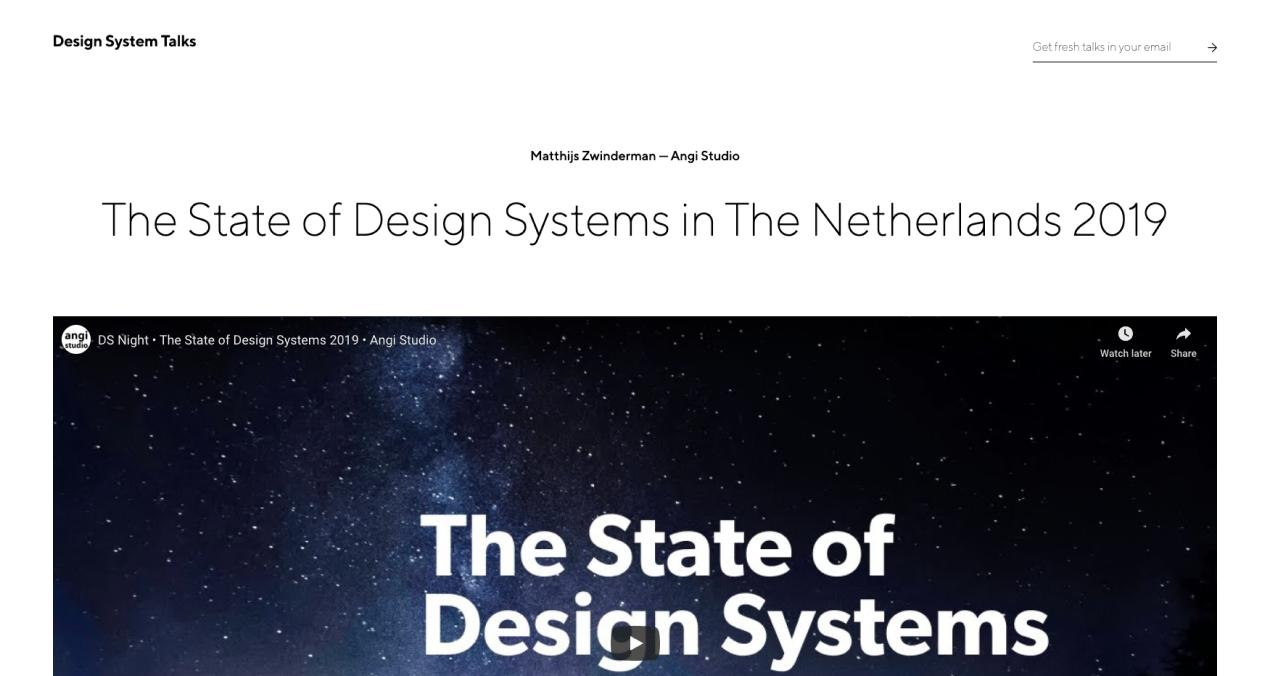 Design System Talks gallery image