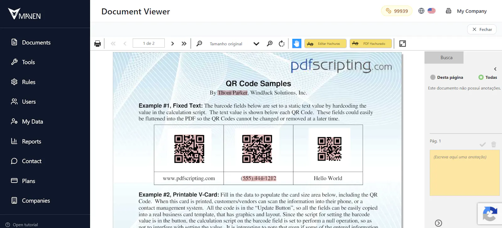 MavenDoc screenshot 2
