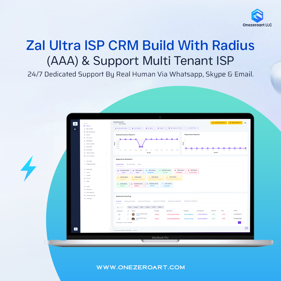 Zal Ultra ISP CRM - Semplifica il business ISP con Zal Ultra CRM media 2
