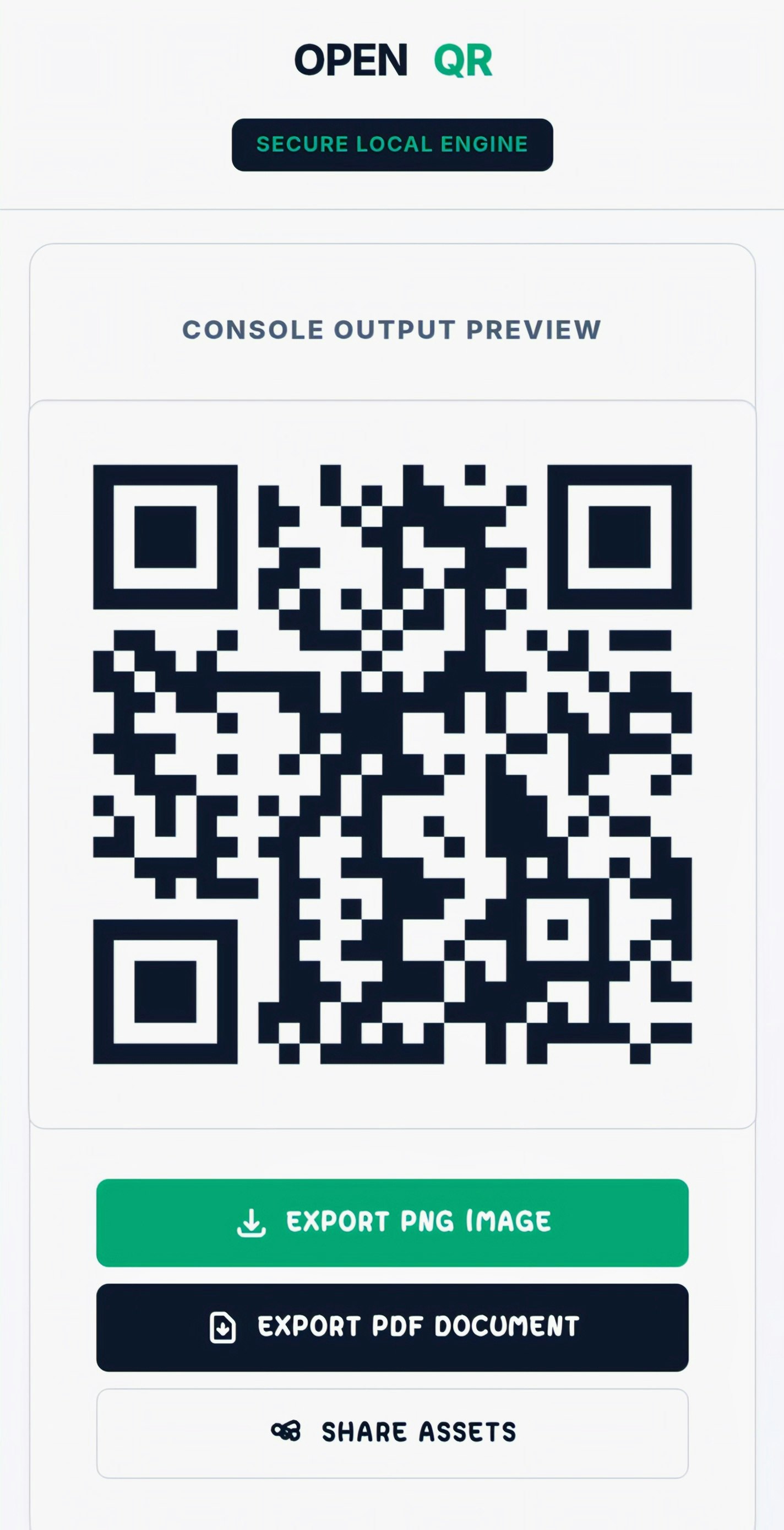 OPEN QR gallery image